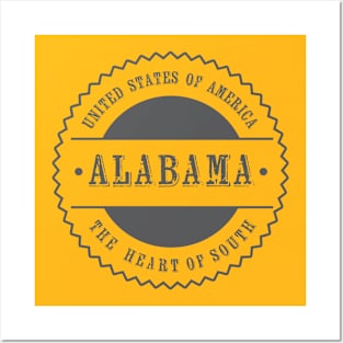 Alabama State T-shirt for patriots Posters and Art